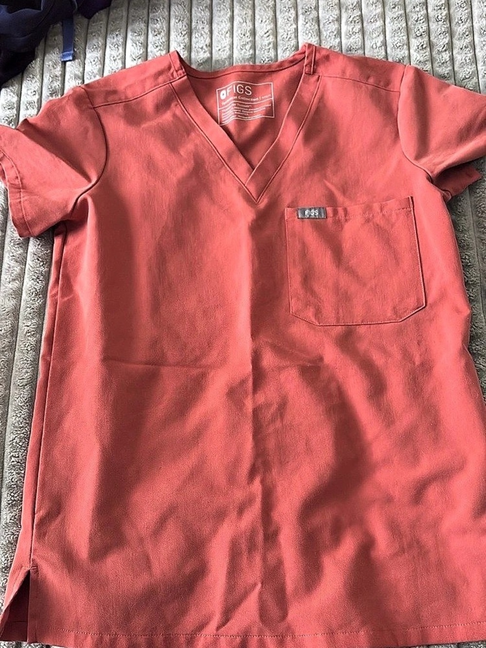 Dickies Men's Red Short Sleeve V-Neck